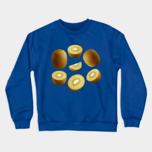 Gold Kiwifruits Crewneck Sweatshirt